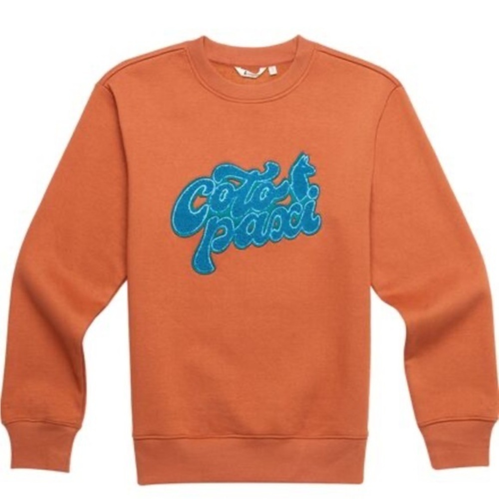 NWOT COTOPAXI  Coto-Patch Crew Sweatshirt Size Small